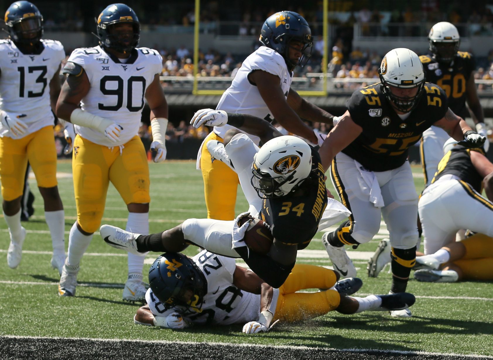 West Virginia Mountaineers vs Missouri Tigers